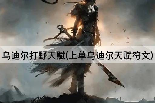 乌迪尔打野天赋(上单乌迪尔天赋符文)