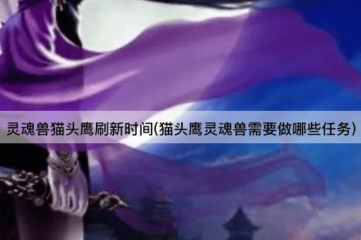 灵魂兽猫头鹰刷新时间(猫头鹰灵魂兽需要做哪些任务)