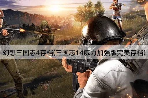 幻想三国志4存档(三国志14威力加强版完美存档)