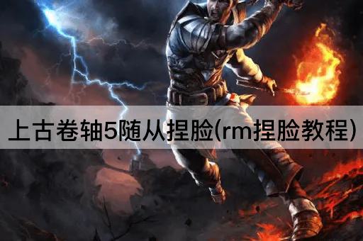 上古卷轴5随从捏脸(rm捏脸教程)