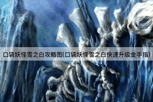 口袋妖怪雪之白攻略图(口袋妖怪雪之白快速升级金手指)