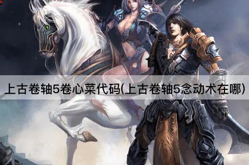 上古卷轴5卷心菜代码(上古卷轴5念动术在哪)