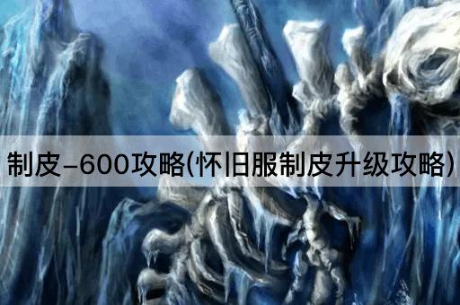 制皮-600攻略(怀旧服制皮升级攻略)