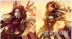 德玛西亚皇子原画(曙光女神原画)