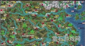 三国群英传7土匪山寨分布图(三国群英传7高清大地图)